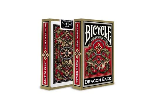 Caja de Barajas Bicycle Dragon Gold