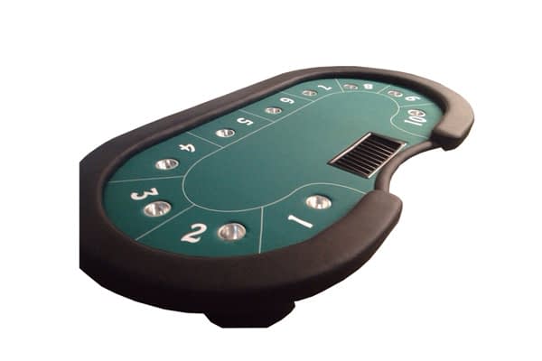 Mesa Poker Verde Personalizada