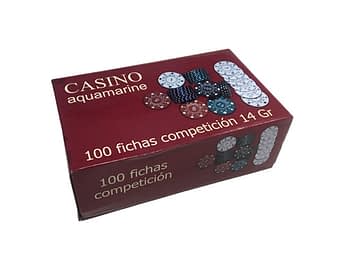 Caja 100 Fichas Poker Principiante